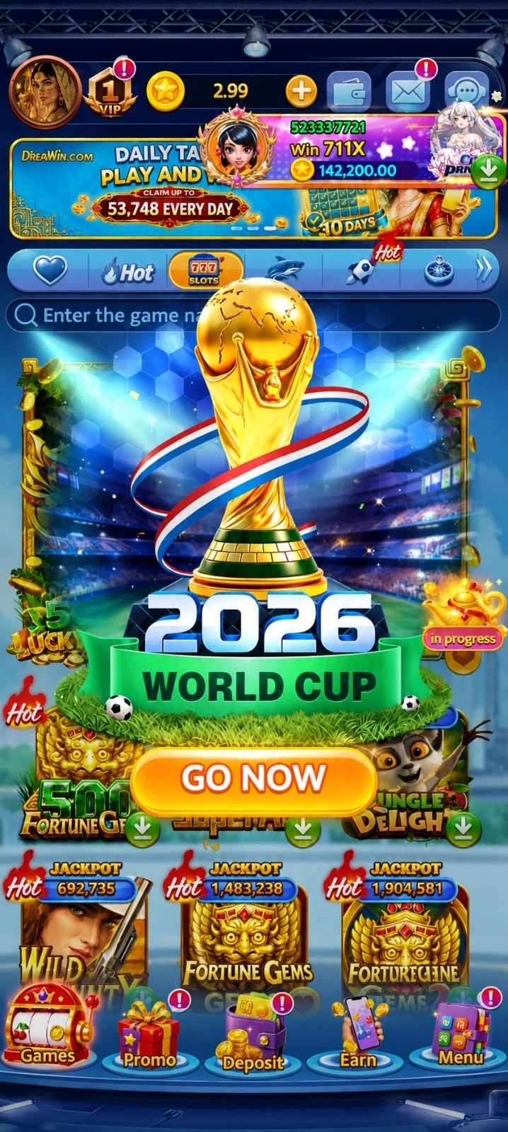 Diwa Win Game – Diwa Win 2026 World Cup promo